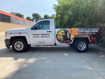 Quantum Parts Delivery Truck